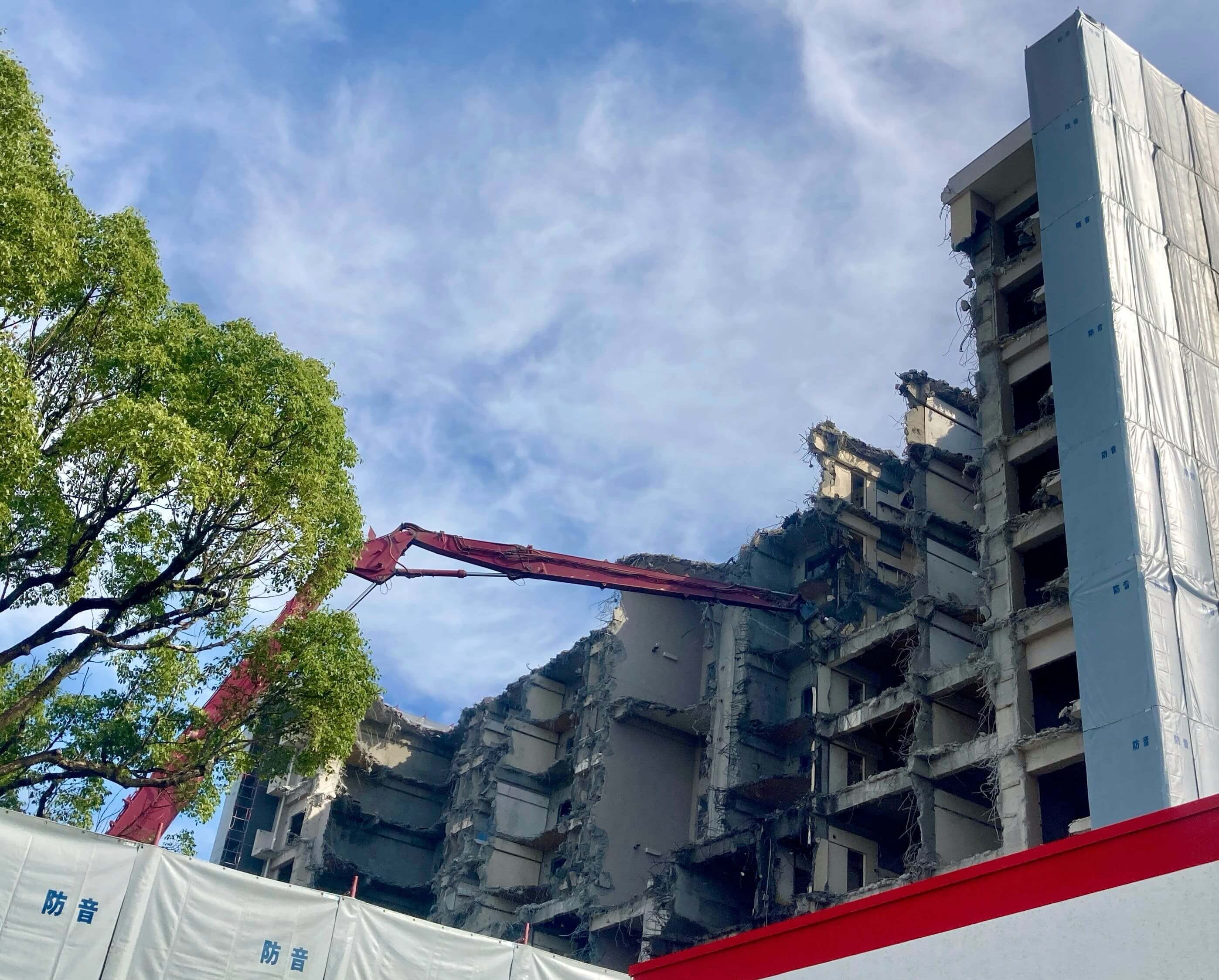解体工事の流れ
